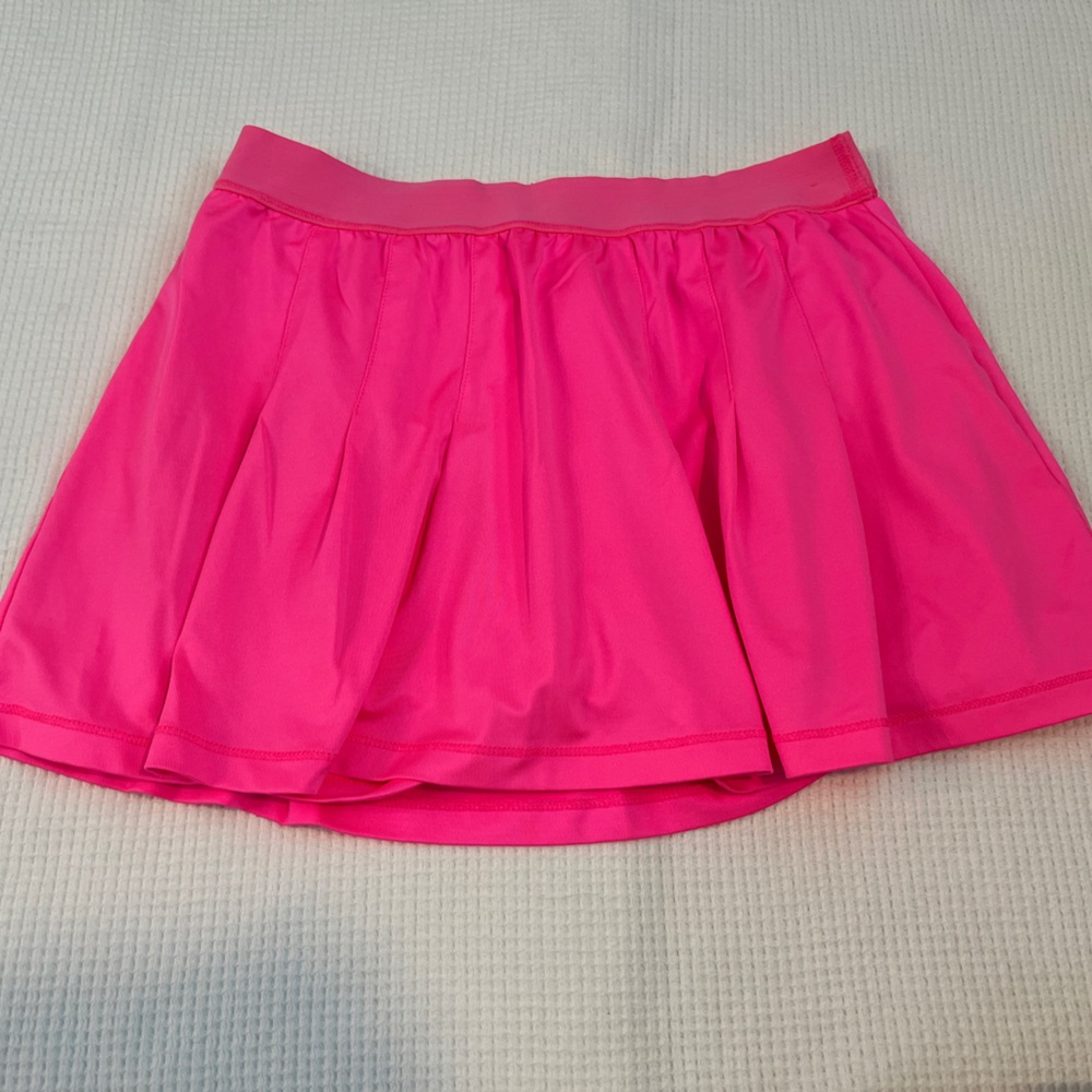 Hot pink Tail tennis skirt